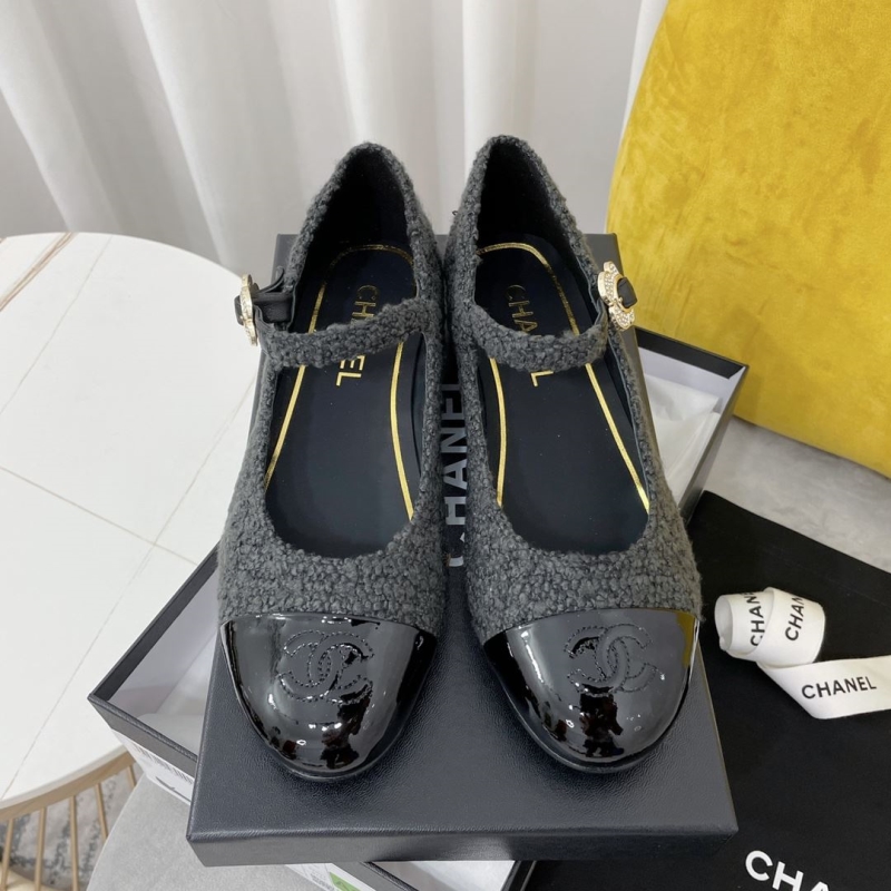 Ch*el flat shoes